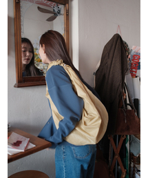 Glossy Mid Tangle Twist Bag_Mustard