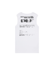 WOMENS DEF. SLEEVELESS WHITE
