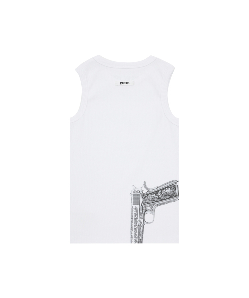 DEFの「WOMENS DEF. SLEEVELESS WHITE（Tシャツ/カットソー・レディース・その他・ONE SIZE）」の2枚目の写真
