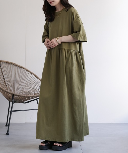 model：156cm 着用サイズ：FREE