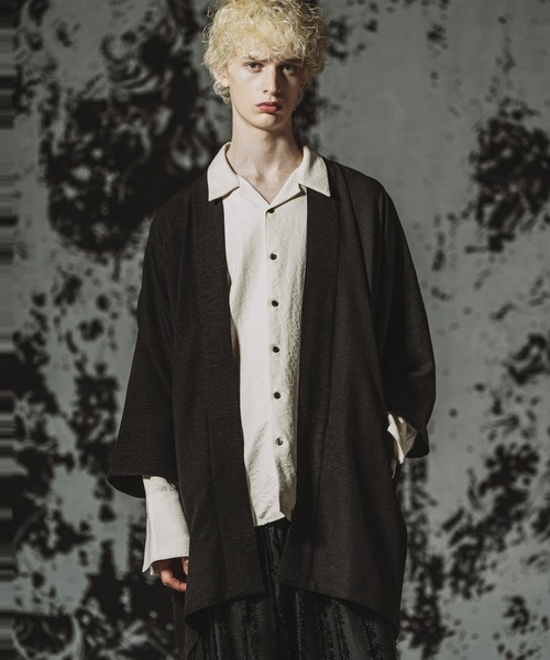 NO ID.(ノーアイディ)の「【NO ID.】Embroidery Souvenir Shirt / エンブロイダリースーベニアシャツ(シャツ/ブラウス・メンズ・グレー/ホワイト/ブラック・ONE SIZE)」の13枚目の写真