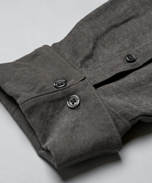 NO ID.(ノーアイディ)の「【NO ID.】Embroidery Souvenir Shirt / エンブロイダリースーベニアシャツ(シャツ/ブラウス・メンズ・グレー/ホワイト/ブラック・ONE SIZE)」の7枚目の写真