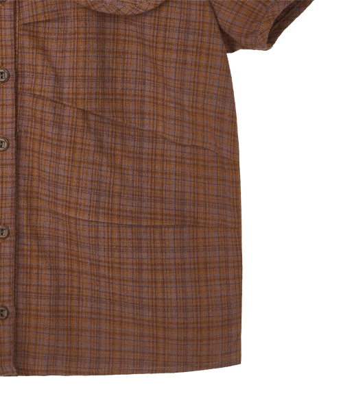 DANDEL(ダンデル)の「DD pleats round pocket blouse (ORANGE)(シャツ/ブラウス・レディース・その他・1/2)」の5枚目の写真