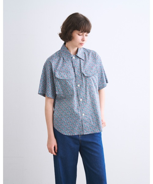 Traditional Weatherwear(トラディショナルウェザーウェア)の「SHIRT 202(Tシャツ/カットソー・レディース・ブルー系その他2・S/XS)」の2枚目の写真