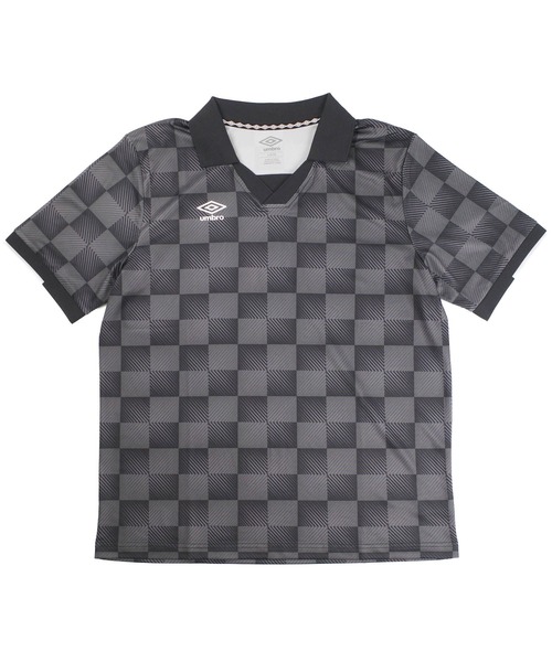 UMBRO(アンブロ)の「【T21】【umbro/アンブロ】ALL OVER PRINT JOHNNY COLOR オールオーバー プリント ジョニー カラーシャツ UUM1UBZ3(ポロシャツ・メンズ・ブルー/ブラック・X-LARGE/LARGE/MEDIUM)」の9枚目の写真