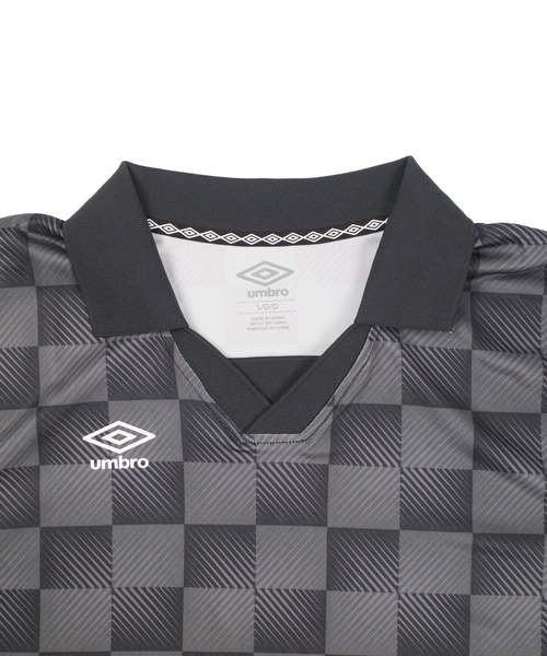 UMBRO(アンブロ)の「【T21】【umbro/アンブロ】ALL OVER PRINT JOHNNY COLOR オールオーバー プリント ジョニー カラーシャツ UUM1UBZ3(ポロシャツ・メンズ・ブルー/ブラック・X-LARGE/LARGE/MEDIUM)」の10枚目の写真