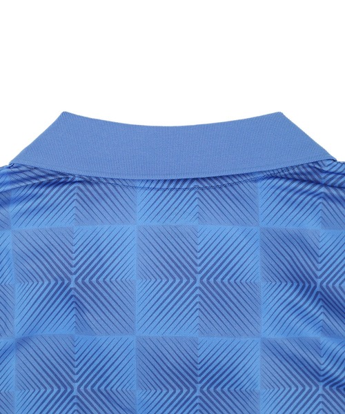 UMBRO(アンブロ)の「【T21】【umbro/アンブロ】ALL OVER PRINT JOHNNY COLOR オールオーバー プリント ジョニー カラーシャツ UUM1UBZ3(ポロシャツ・メンズ・ブルー/ブラック・X-LARGE/LARGE/MEDIUM)」の8枚目の写真