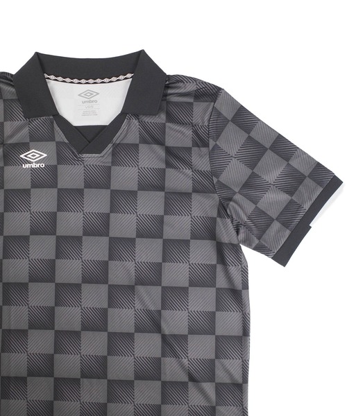 UMBRO(アンブロ)の「【T21】【umbro/アンブロ】ALL OVER PRINT JOHNNY COLOR オールオーバー プリント ジョニー カラーシャツ UUM1UBZ3(ポロシャツ・メンズ・ブルー/ブラック・X-LARGE/LARGE/MEDIUM)」の19枚目の写真