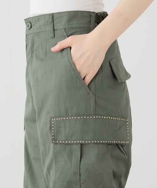 Deuxieme Classe(ドゥーズィエムクラス)の「【MADE IN CALIFORNIA /メイドイン カリフォルニア】Cargo pants(その他パンツ・レディース・カーキ・36/38)」の9枚目の写真