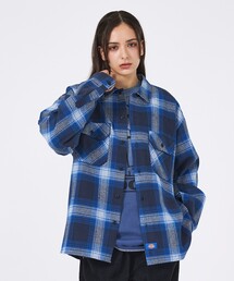 【Dickies / ディッキーズ】フランネルチェックシャツ / ユニセックス / DC2049