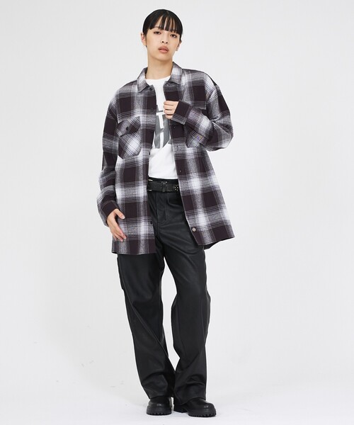 Dickies(ディッキーズ)の「【Dickies / ディッキーズ】フランネルチェックシャツ / ユニセックス / DC2049(シャツ/ブラウス・メンズ・ブルー/ブラック/レッド・L/M)」の5枚目の写真