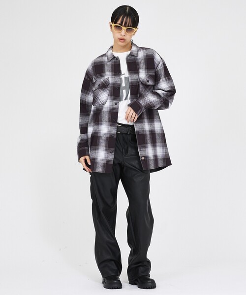 Dickies(ディッキーズ)の「【Dickies / ディッキーズ】フランネルチェックシャツ / ユニセックス / DC2049(シャツ/ブラウス・メンズ・ブルー/ブラック/レッド・L/M)」の8枚目の写真