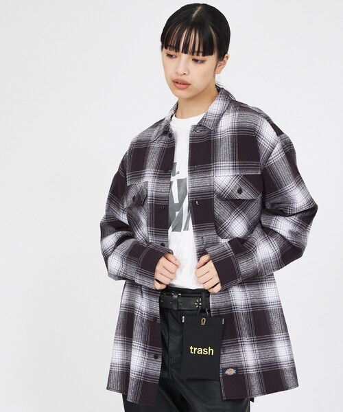 Dickies(ディッキーズ)の「【Dickies / ディッキーズ】フランネルチェックシャツ / ユニセックス / DC2049(シャツ/ブラウス・メンズ・ブルー/ブラック/レッド・L/M)」の11枚目の写真