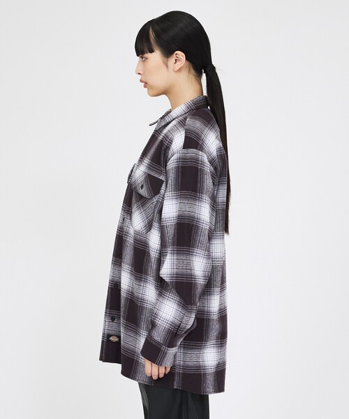 Dickies(ディッキーズ)の「【Dickies / ディッキーズ】フランネルチェックシャツ / ユニセックス / DC2049(シャツ/ブラウス・メンズ・ブルー/ブラック/レッド・L/M)」の17枚目の写真