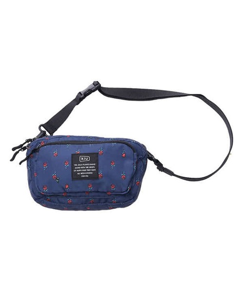 KiU(キウ)の「キウ Kiu 300D フロントポケット ミニ ショルダーバッグ MINI SHOULDER BAG(ショルダーバッグ・レディース・その他/ブルー系その他・FREE)」の2枚目の写真