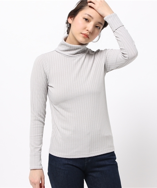 OUTLET(アウトレット)の「【who's who Chico】トタンタートルPO(Tシャツ/カットソー・レディース・ブラック/アイボリー/ライトグレー・FREE)」の2枚目の写真