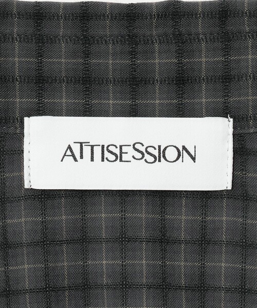 ATTISESSION(アティセッション)の「<ATTISESSION>コットン スリムシャツ(シャツ/ブラウス・レディース・ホワイト/ダークグリーン・FREE)」の22枚目の写真