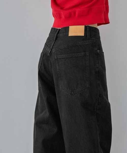 JEANASIS(ジーナシス)の「デニムワイドストレートパンツ/1043298(デニムパンツ・レディース・ブルー/ブラック・SMALL/MEDIUM)」の8枚目の写真