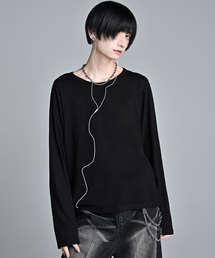 ADRER | U neck compact silhouette long T ／ UネックコンパクトシルエットロンT（抗菌防臭機能）(Tシャツ/カットソー)
