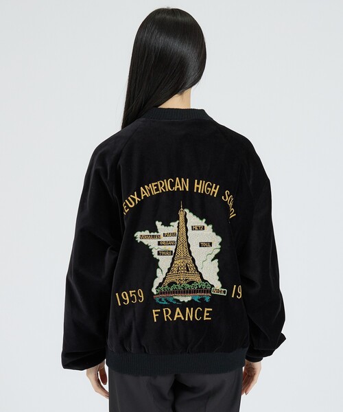 THRIFTY LOOK(スリフティールック)の「【THRIFTY LOOK / スリフティールック】FRANCE SOUVENIR BLOUSON / フランス スーベニア / ブルゾン / リバーシブル / ユニセックス(ブルゾン・メンズ・ブラック・L/M)」の20枚目の写真