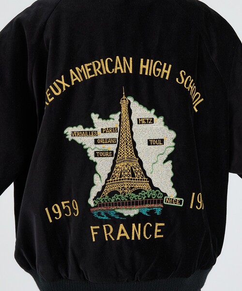 THRIFTY LOOK(スリフティールック)の「【THRIFTY LOOK / スリフティールック】FRANCE SOUVENIR BLOUSON / フランス スーベニア / ブルゾン / リバーシブル / ユニセックス(ブルゾン・メンズ・ブラック・L/M)」の9枚目の写真