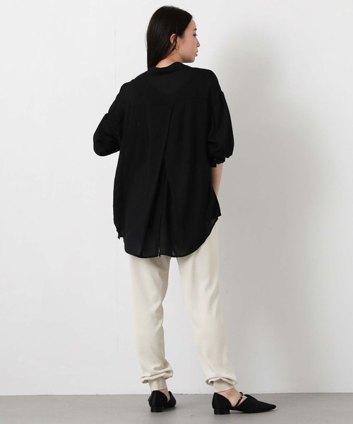 Gready Brilliant（グレディブリリアン）の「裾リブジョガーパンツ（その他パンツ・レディース・ブラック/アイボリー・38/36）」の14枚目の写真