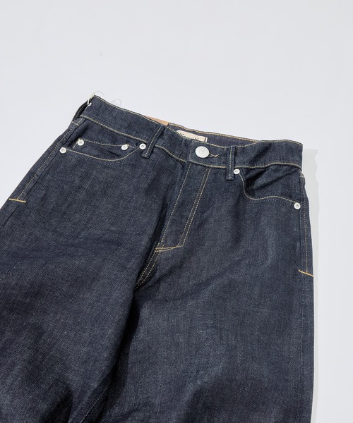 YANUK（ヤヌーク）の「MARY (Baggy Straight) OWI（デニムパンツ・レディース・ダークブルー・23/24/25/26/27）」の10枚目の写真