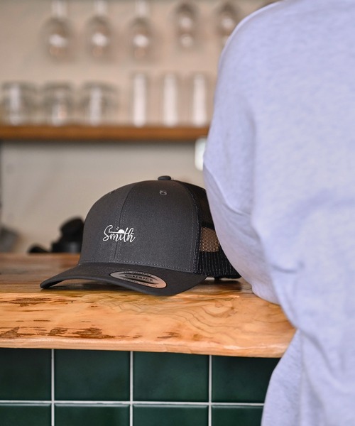 セール】【SUNNY SMITH】SunnySmith OGロゴ刺繍メッシュキャップ