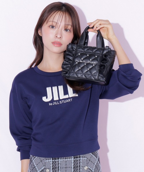 JILL by JILL STUART(ジルバイジルスチュアート)の「<フリルトートミニ>キルティングパールバッグ(ショルダーバッグ・レディース・ホワイト/ブラック/ピンク・FREE)」の21枚目の写真