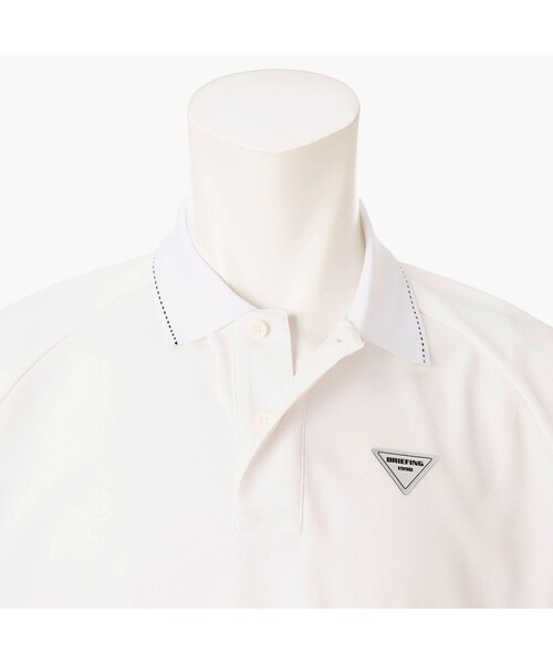 BRIEFING(ブリーフィング)の「【BRIEFING GOLF/ブリーフィングゴルフ】REF MEN’S COOL POLO (リラックスフィット)(Tシャツ/カットソー・メンズ・ホワイト/ブラック・M/L)」の19枚目の写真