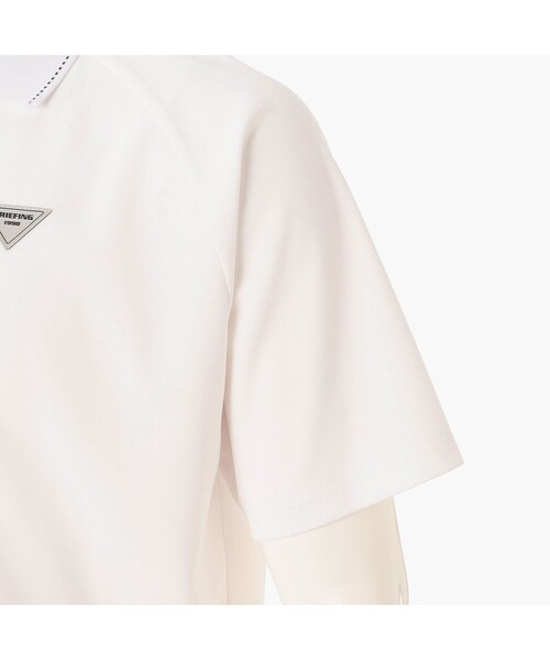 BRIEFING(ブリーフィング)の「【BRIEFING GOLF/ブリーフィングゴルフ】REF MEN’S COOL POLO (リラックスフィット)(Tシャツ/カットソー・メンズ・ホワイト/ブラック・M/L)」の21枚目の写真