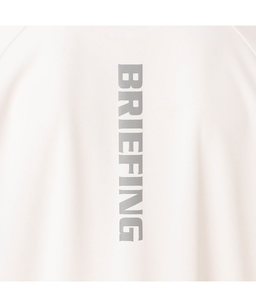BRIEFING(ブリーフィング)の「【BRIEFING GOLF/ブリーフィングゴルフ】REF MEN’S COOL POLO (リラックスフィット)(Tシャツ/カットソー・メンズ・ホワイト/ブラック・M/L)」の4枚目の写真