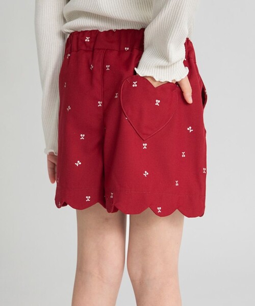 その他パンツ（レッド/赤色系・ショート・ひざ上丈）ファッション通販