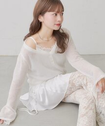 Kastane | 【SAWAMOTO企画】SOLASE KNIT&CAMI SET(ニット/セーター)