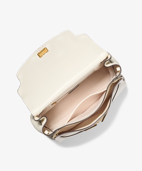MICHAEL KORS(マイケルコース)の「HAMILTON MODERNE スラウチー サッチェル ラージ(ショルダーバッグ・レディース・ホワイト系・FREE)」の3枚目の写真