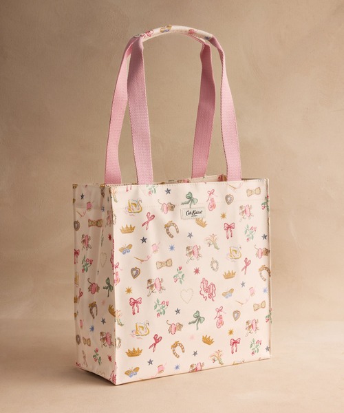 Cath Kidston(キャスキッドソン)の「ミディアムブックバッグ Centre stage(トートバッグ・レディース・クリーム・FREE)」の1枚目の写真