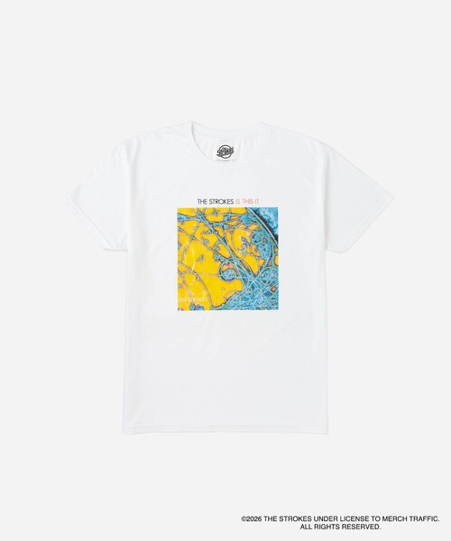 Saturdays NYC(サタデーズ ニューヨークシティ )の「The Strokes for Saturdays NYC Is This It T-shirt(Tシャツ/カットソー・メンズ・ホワイト・XL/L)」の1枚目の写真
