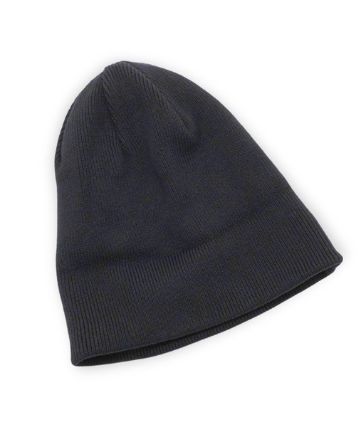 Yoko ビーニー　黒 YOKO SAKAMOTO】 KNIT BIG WATCH CAP（ニットキャップ/ビーニー