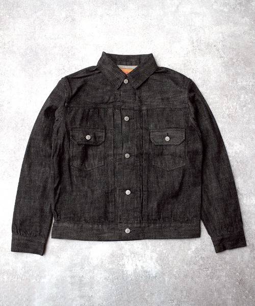 YMCLKY(ワイエムシーエルケーワイ)の「13.5oz デニムジャケット 2ndモデル YMCLKY. #JJ390YN(デニムジャケット・メンズ・ブラック・X-LARGE/LARGE)」の1枚目の写真