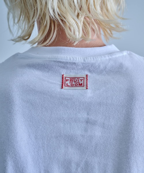 FRUIT OF THE LOOM(フルーツオブザルーム)の「OLD NAME S/S T-SHIRT(Tシャツ/カットソー・メンズ・ホワイト/グレー/ブラック・L/M/LL)」の12枚目の写真
