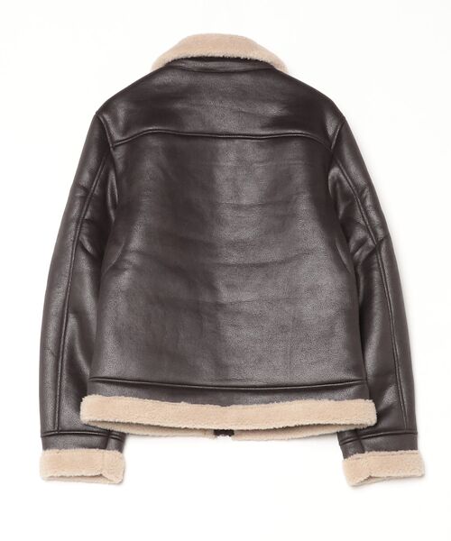 Guess(ゲス)の「SHEARLING Jacket ジャケット ムートンジャケット(ムートンコート・メンズ・ダークブラウン・X-LARGE/LARGE/MEDIUM/SMALL)」の7枚目の写真