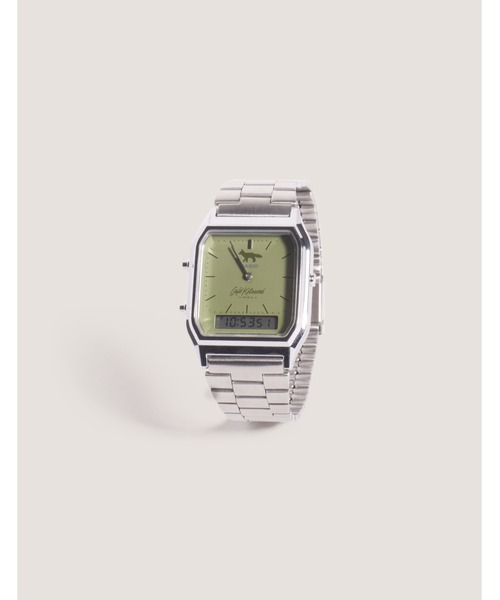 CAFE KITSUNE X CASIO VINTAGE WATCH（アナログ腕時計）｜Maison