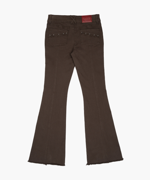 ROUGHNECK(ラフネック)の「ウエスタンスタッズ ブーツカットパンツ ブラウン(その他パンツ・レディース・その他・MEDIUM/SMALL)」の14枚目の写真