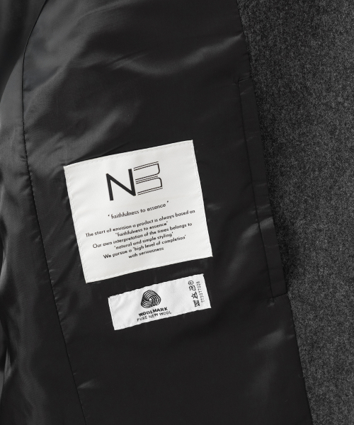 NONBLANK(ノンブランク)の「ウールフランネル ルーズフィットジャケット_MELANGE GREY(テーラードジャケット・メンズ・その他・MEDIUM/LARGE/X-LARGE)」の7枚目の写真