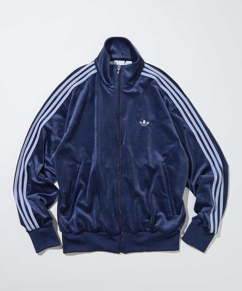 ファイヤーバード ベロア トラックトップ ネイビー adidas/アディダス 【国内販路限定 / EXCLUSIVE】FB TT VELOUR