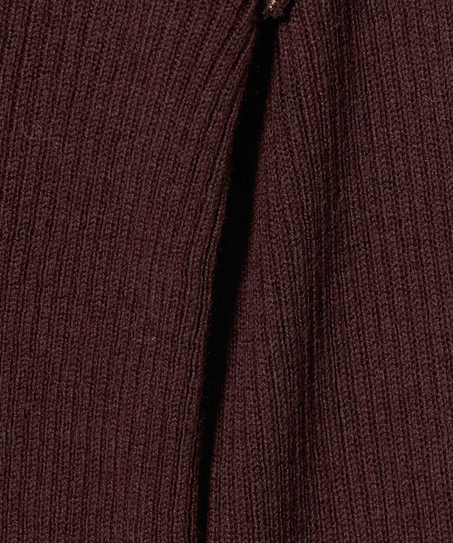 A DAY IN THE LIFE UNITED ARROWS(アデイインザライフユナイテッドアローズ)の「リブ ラメメロー ハイネックニット <A DAY IN THE LIFE>(ニット/セーター・レディース・レッド/ナチュラル/その他1/ブラック/ライトグレー/ダークブラウン・FREE)」の19枚目の写真