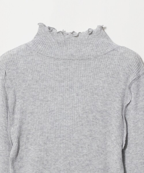 A DAY IN THE LIFE UNITED ARROWS(アデイインザライフユナイテッドアローズ)の「リブ ラメメロー ハイネックニット <A DAY IN THE LIFE>(ニット/セーター・レディース・レッド/ナチュラル/その他1/ブラック/ライトグレー/ダークブラウン・FREE)」の11枚目の写真