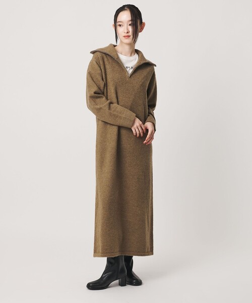 BEAUTY&YOUTH UNITED ARROWS(ビューティーアンドユースユナイテッドアローズ)の「レザーライク オブリーク ショートブーツ(ブーツ・レディース・ブラック/ワイン・37/36/38)」の8枚目の写真