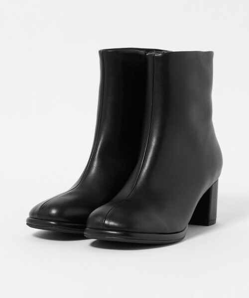 BEAUTY&YOUTH UNITED ARROWS(ビューティーアンドユースユナイテッドアローズ)の「レザーライク オブリーク ショートブーツ(ブーツ・レディース・ブラック/ワイン・37/36/38)」の10枚目の写真