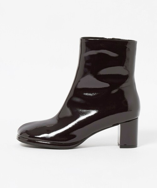 BEAUTY&YOUTH UNITED ARROWS(ビューティーアンドユースユナイテッドアローズ)の「レザーライク オブリーク ショートブーツ(ブーツ・レディース・ブラック/ワイン・37/36/38)」の18枚目の写真
